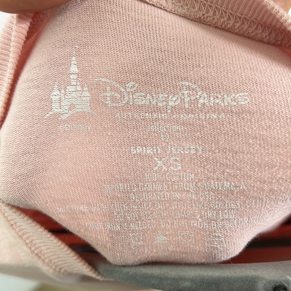 Disneyland Resort Spirit Jersey light pink long sleeve tee shirt - Picture 9 of 9